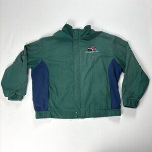 Vintage Ford Expedition Bomber Jacket Green Sz 2XL Nemesis Sportswear USA